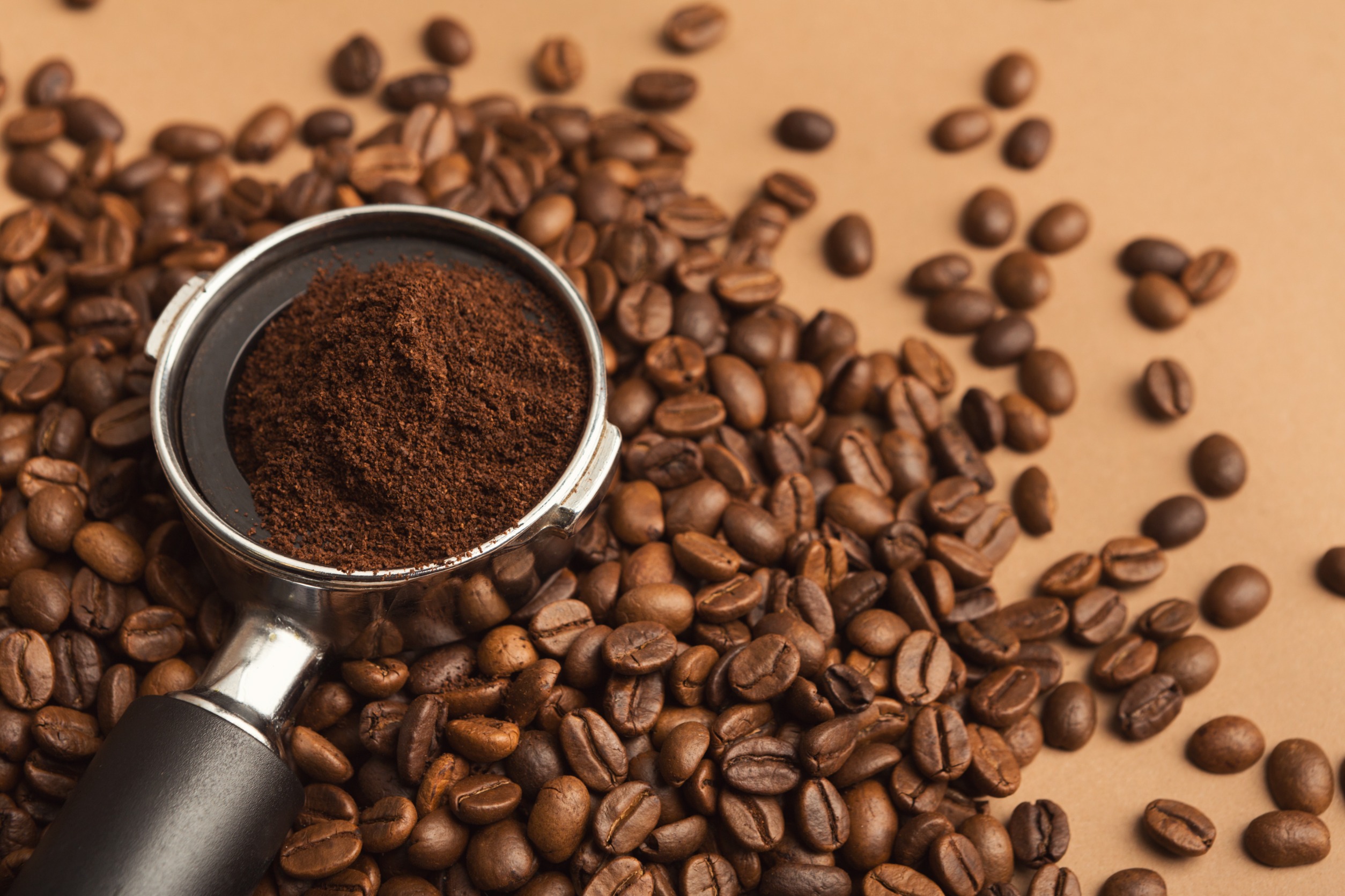 Collecting coffee from coffee machines - Gridlock Coffee Roasters